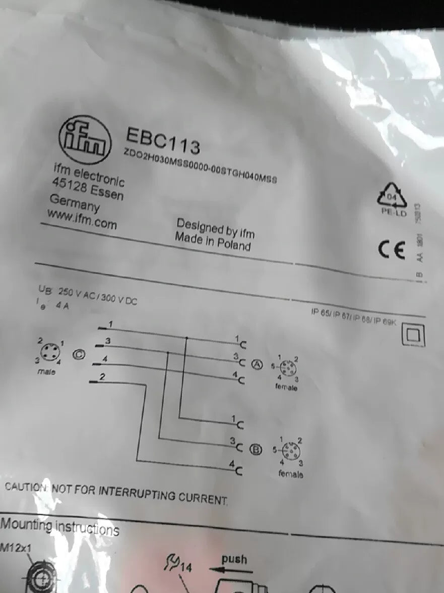 1PC NEW FOR  IFM EBC113  Free ship