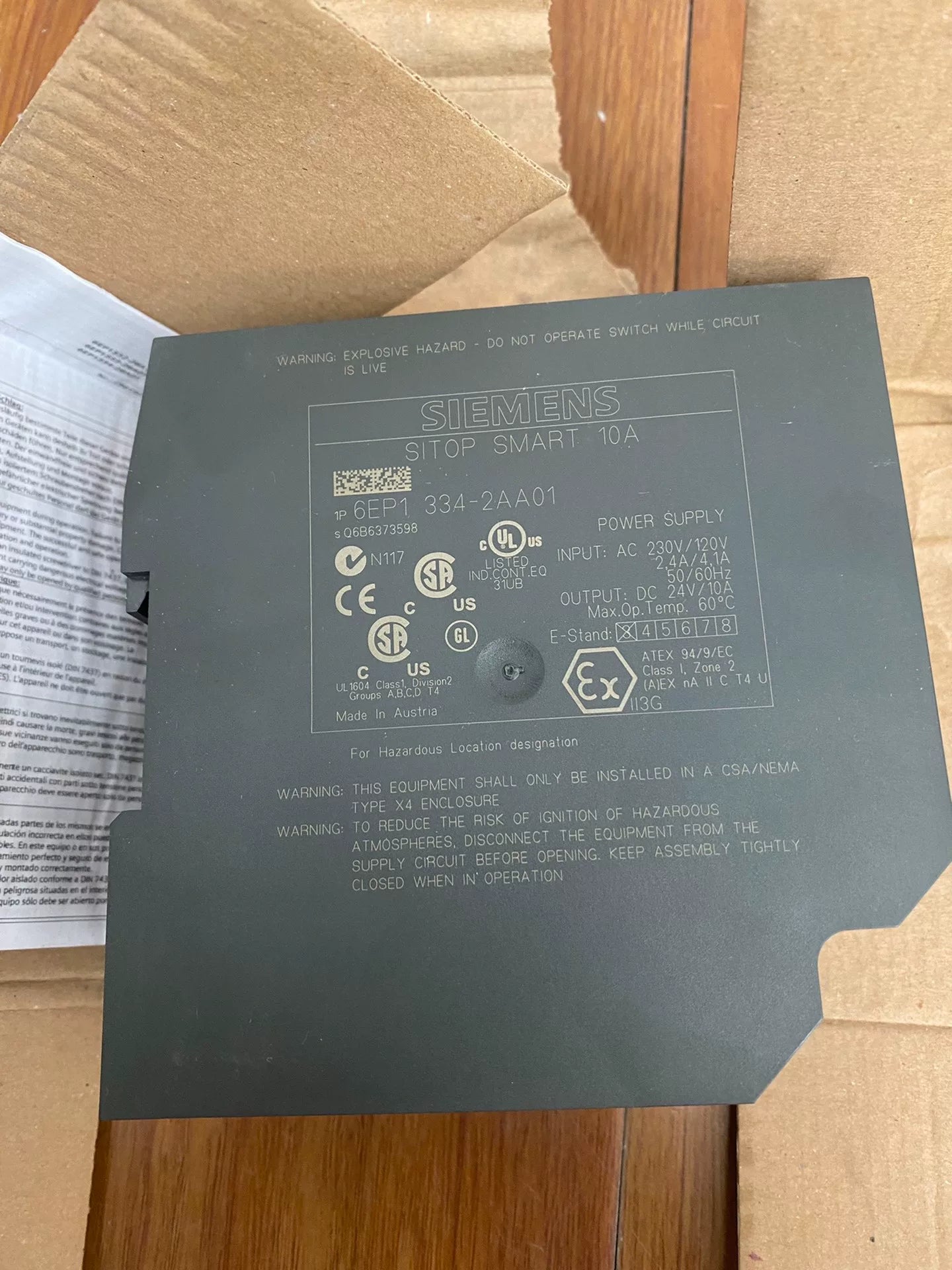 1pc new  SIEMENS 6EP1334-2AA01