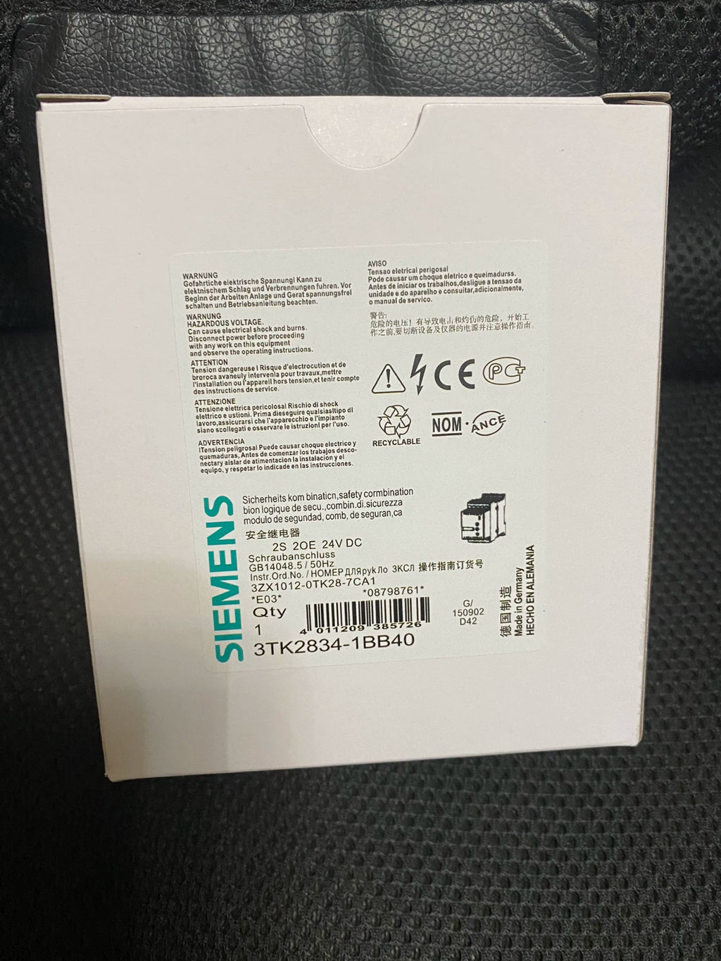 1pc new  SIEMENS 3TK2834-1BB40
