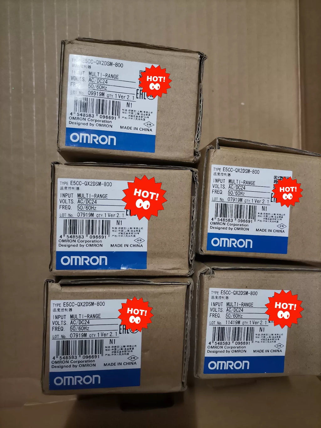 1pc New   Omron E5CC-QX2DSM-800
