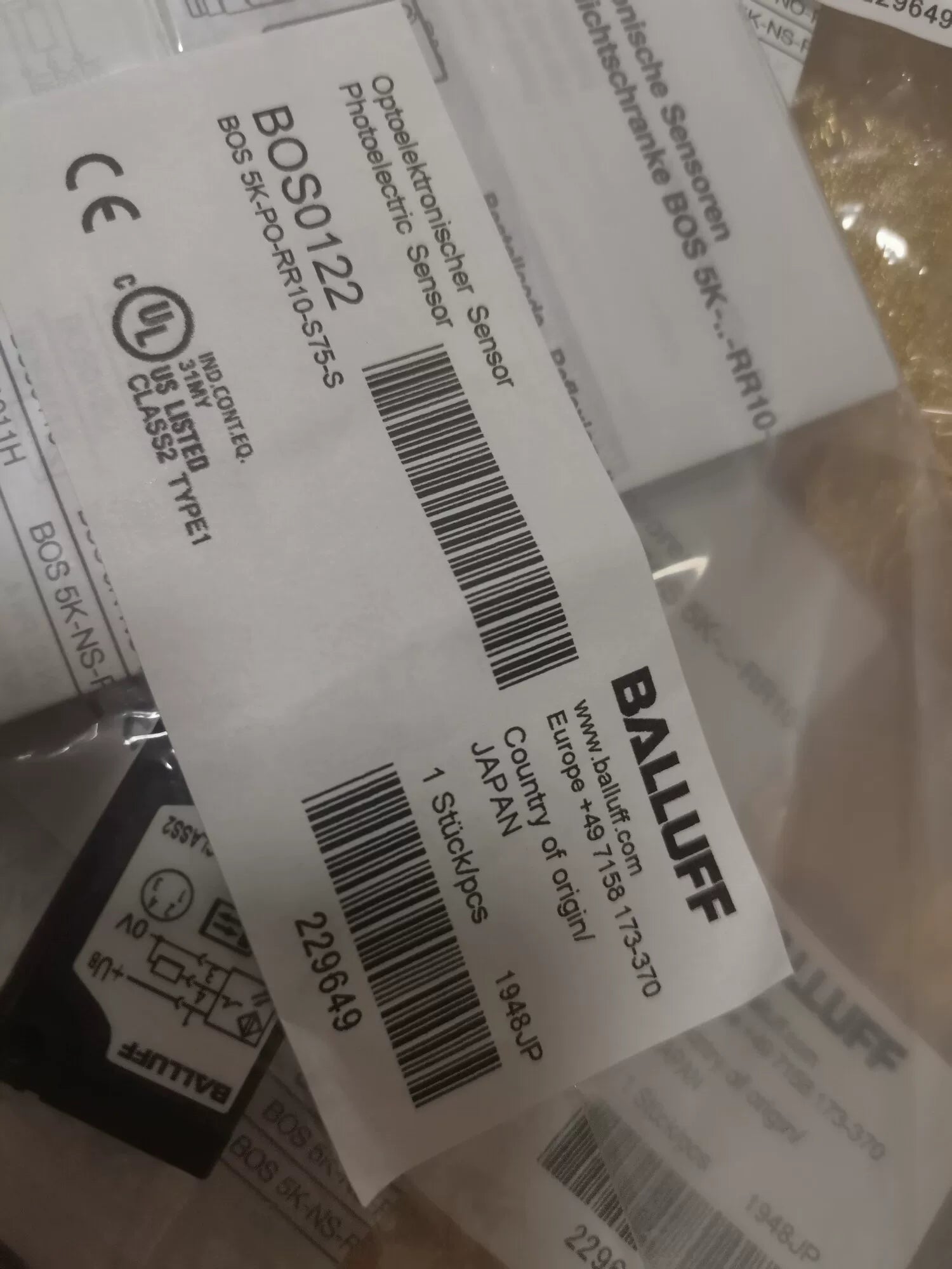 1PC NEW FOR  BALLUFF BOS0122  Free ship