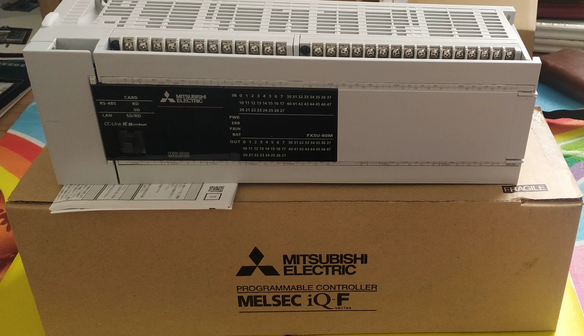 1pc New   Mitsubishi FX5U-80MT/ES