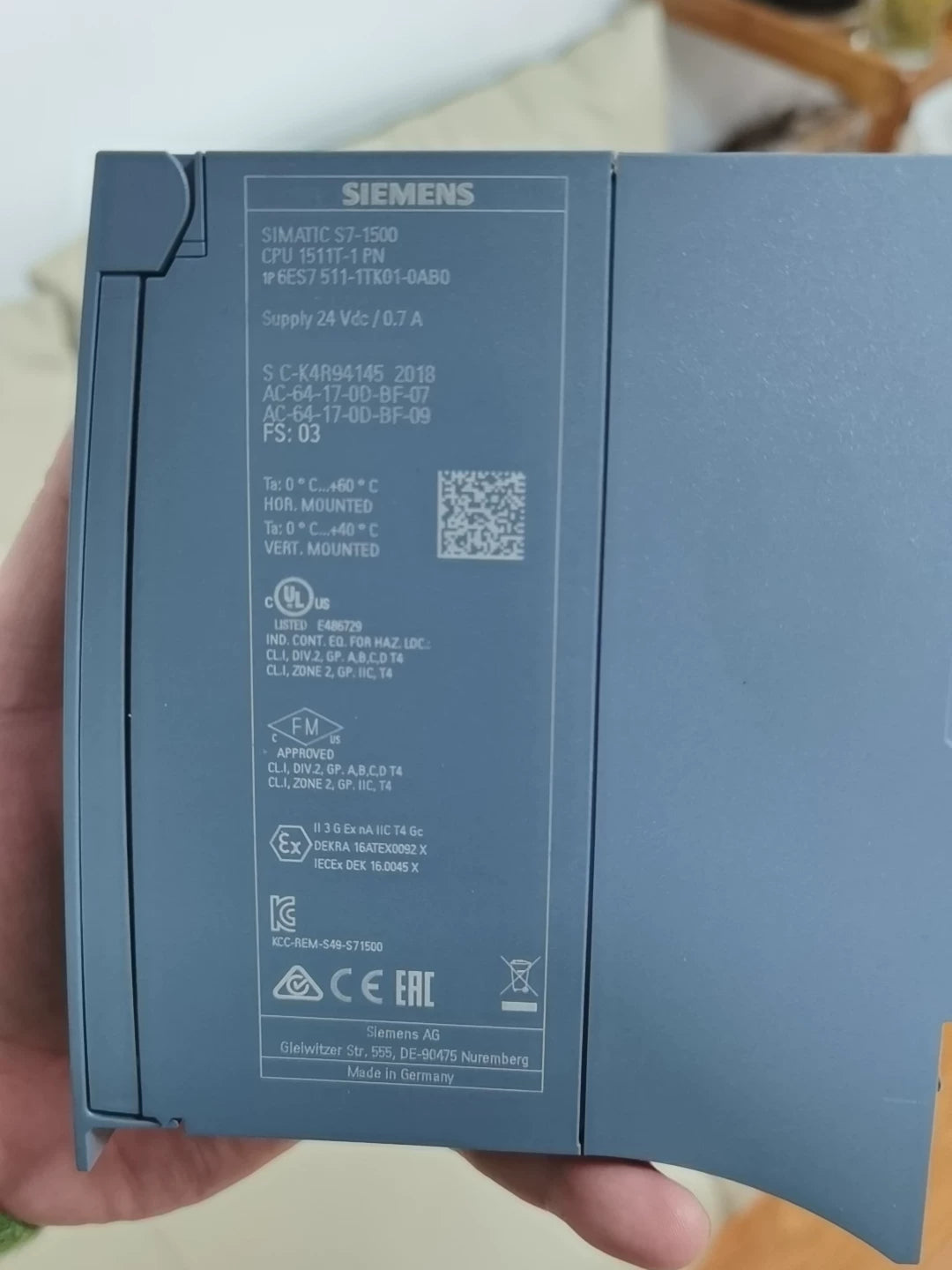 1PC New for Siemenz 6ES7511-1TK01-0AB0