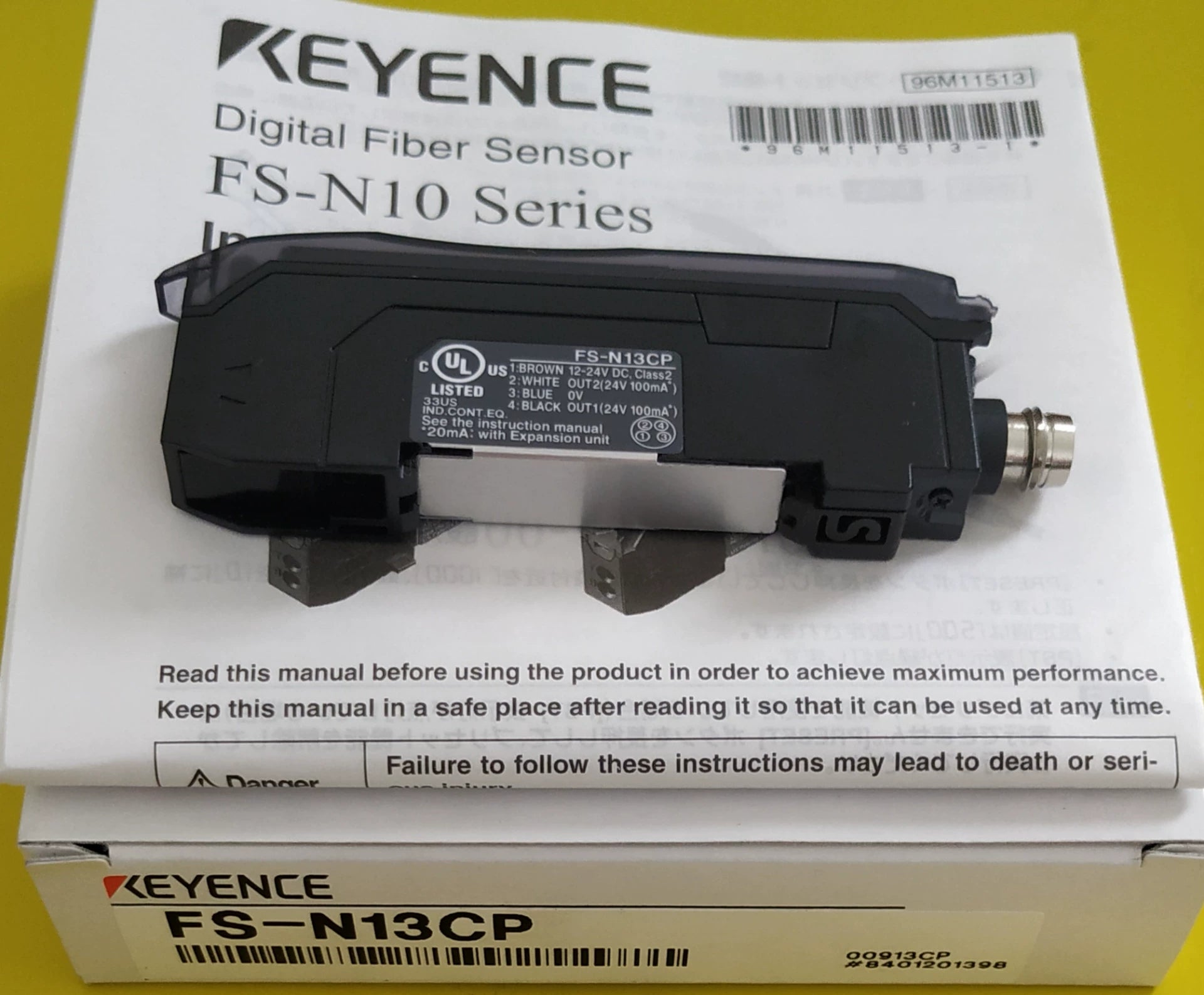 1pc New   KEYENCE FS-N13CP