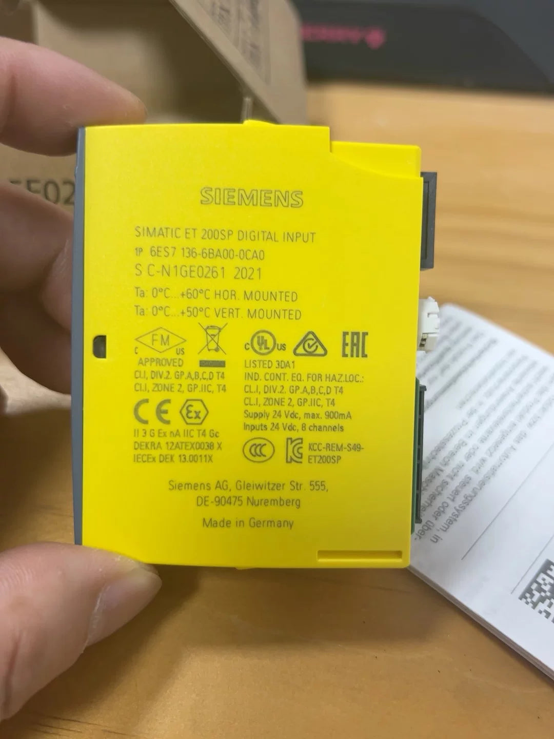 1PC New for Siemenz 6ES7136-6BA00-0CA0