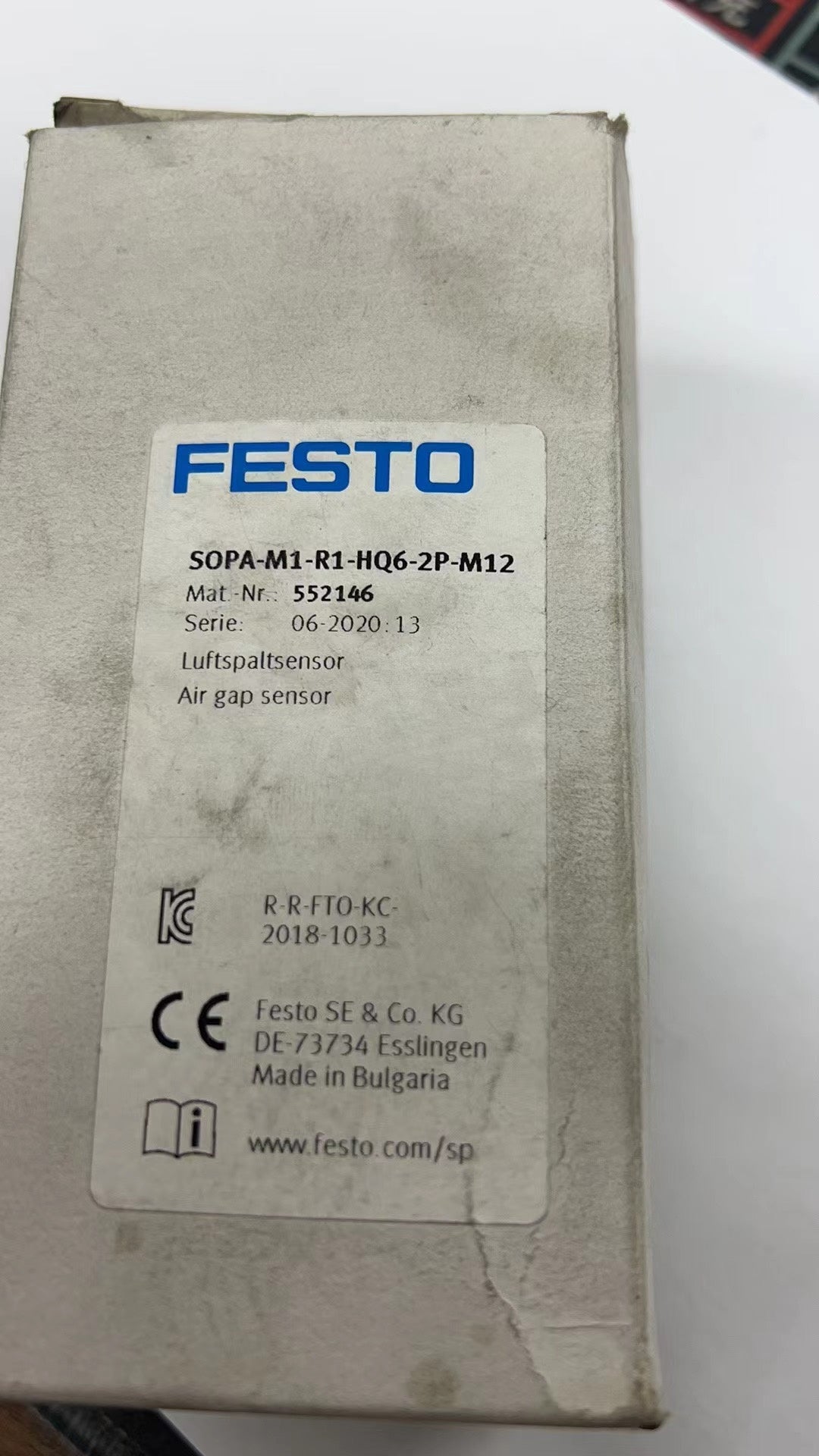 1pc new in box freeshipping FESTO 552146  SOPA-M1-R1-HQ6-2P-M12