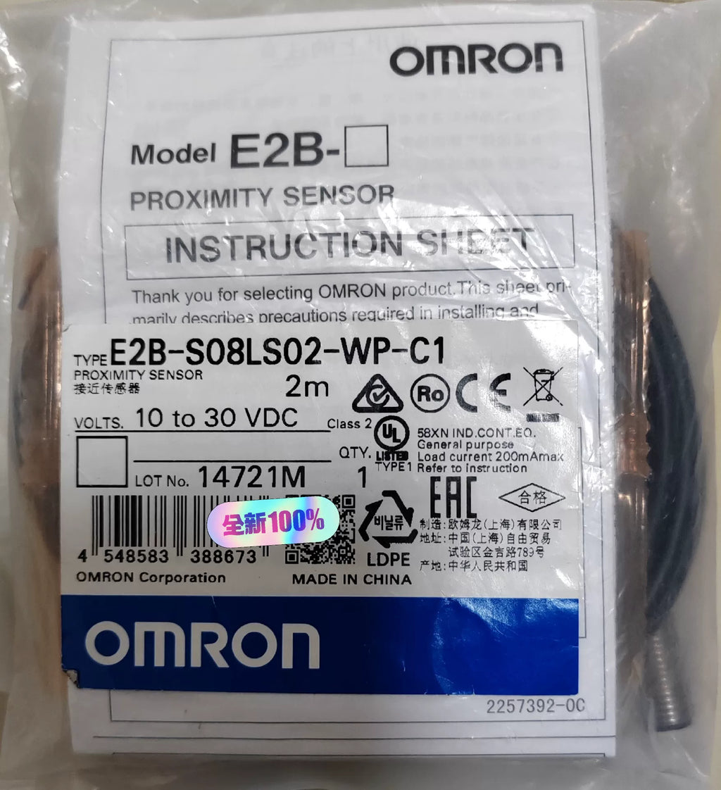 1pc New   Omron E2B-S08LS02-WP-C1