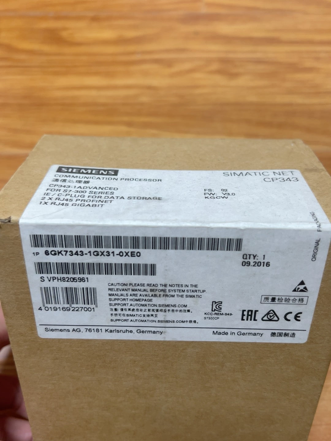 1PC New for Siemenz 6GK343-1GX31-0XE0