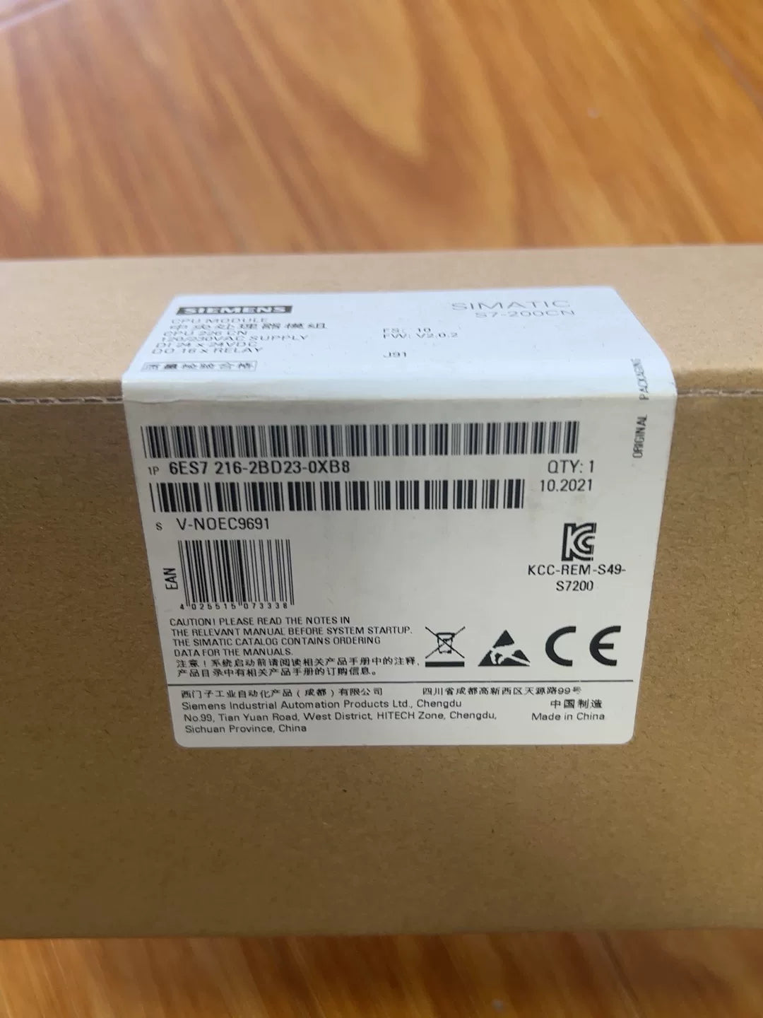 1PC New for Siemenz 6ES7216-2BD23-0XB8