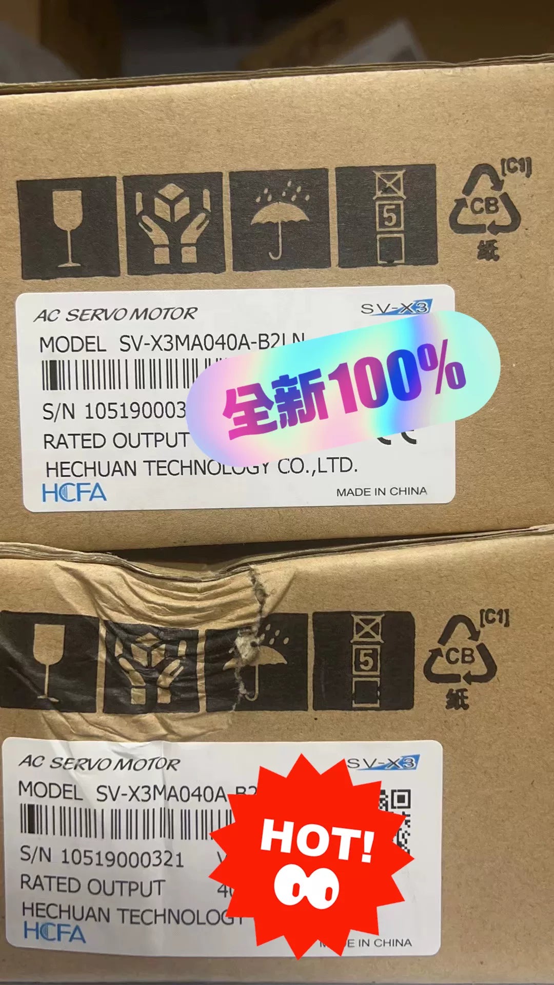 1pc new in box freeshipping HCFA SV-X3MA040A-B2LN