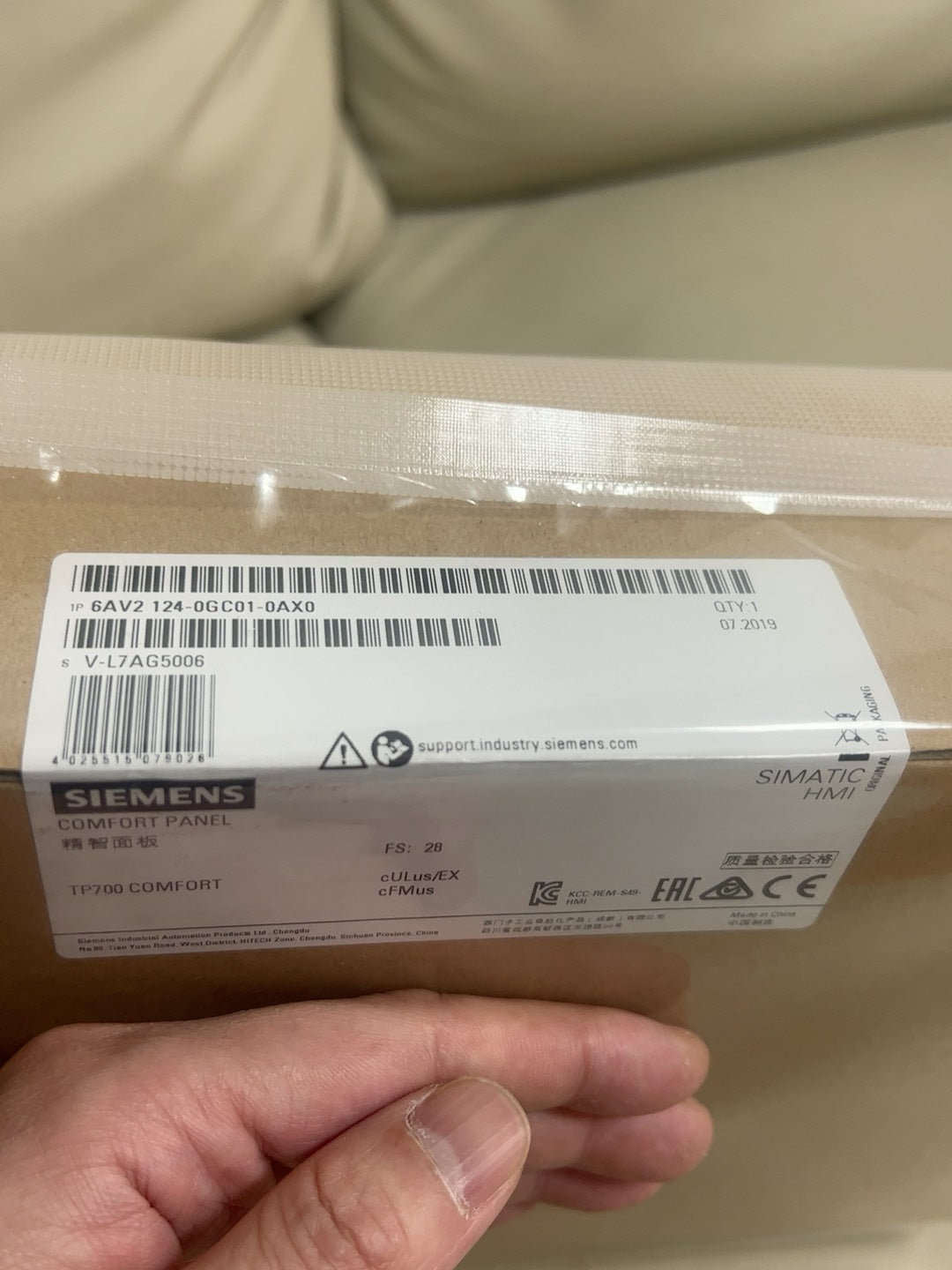 1PC New for Siemenz 6AV2124-0GC01-0AX0