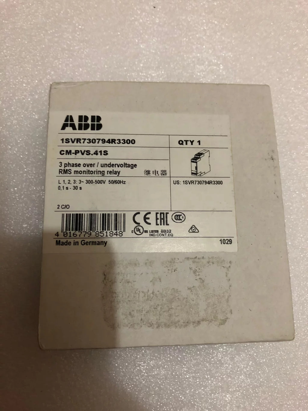 1pc new  ABB 1SVR730794R3300