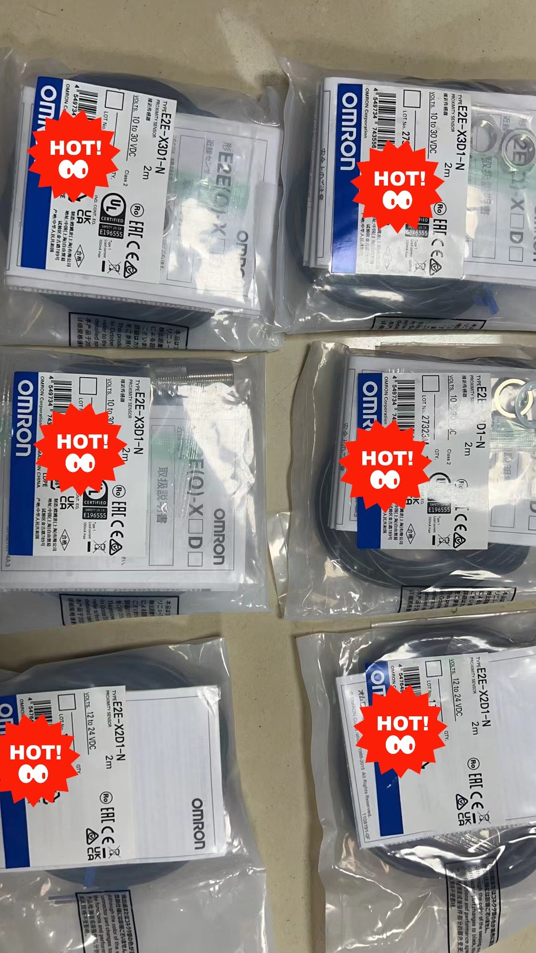1pc new in box freeshipping OMRON E2E-X2D1-N