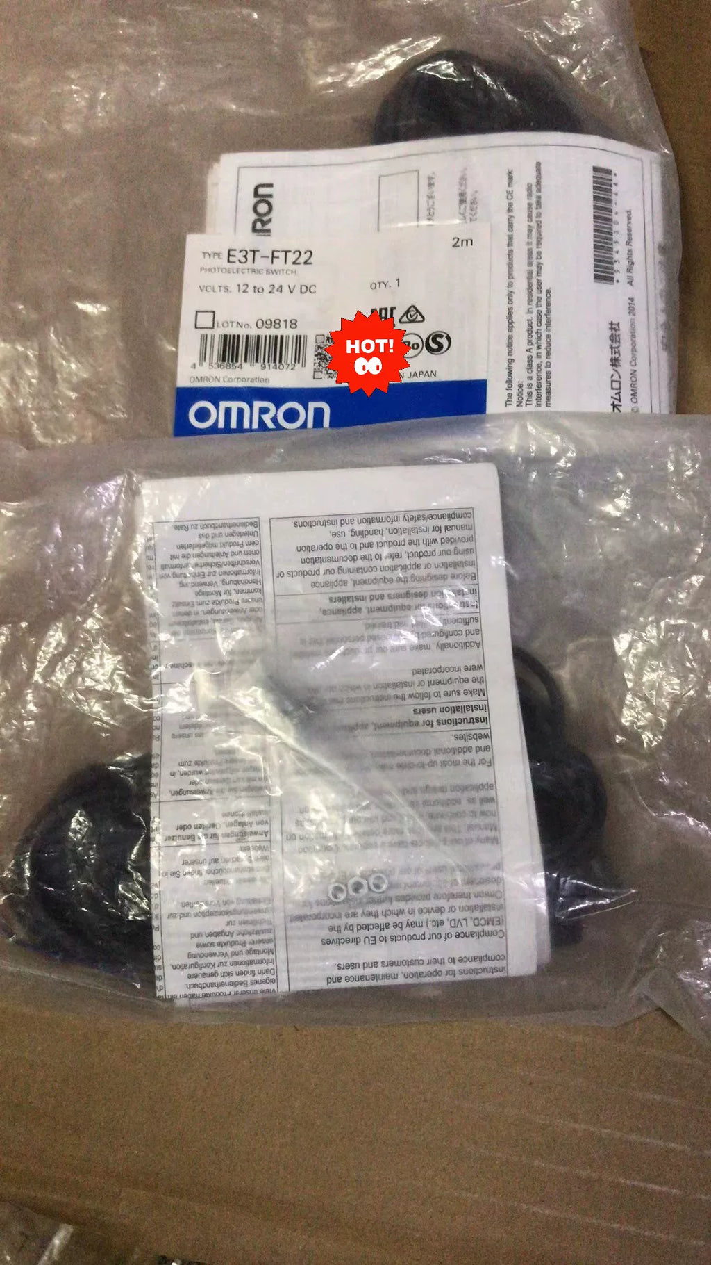 1pc New   Omron E3T-FT21