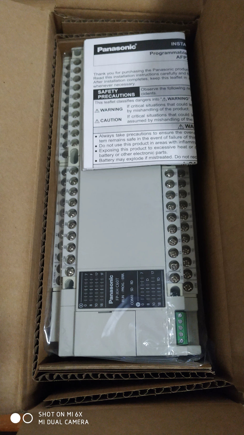 1pc New   Panasonic AFPXHC60T-F