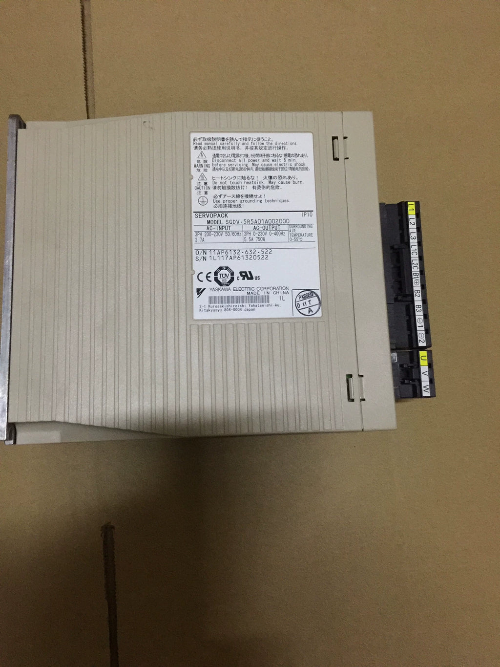 1pc New   YASKAWA SGDV-5R5A01A002000