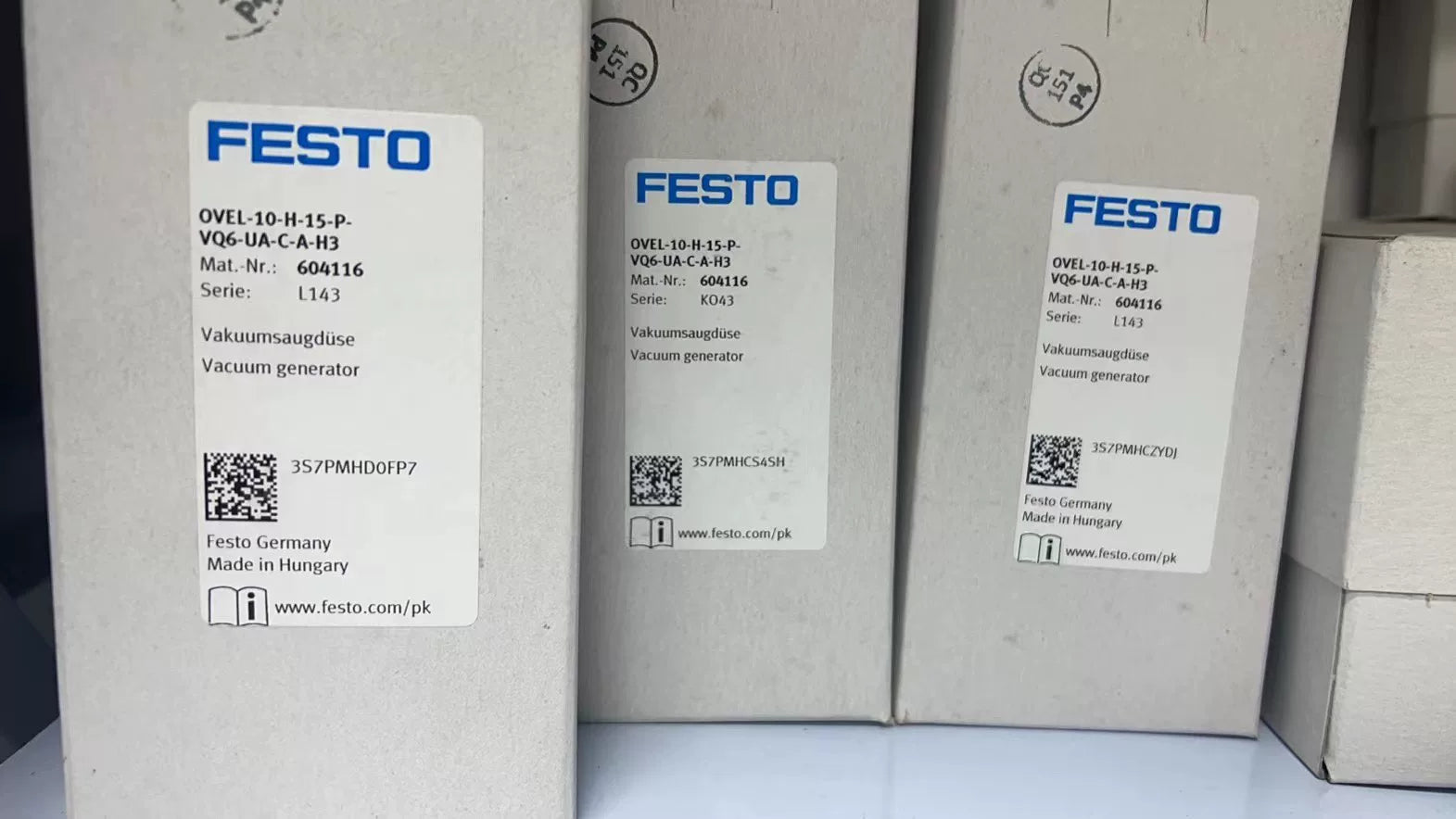 1pc new in box freeshipping FESTO OVEL-10-H-15-P-VQ6-UA-C-A-H3 604116