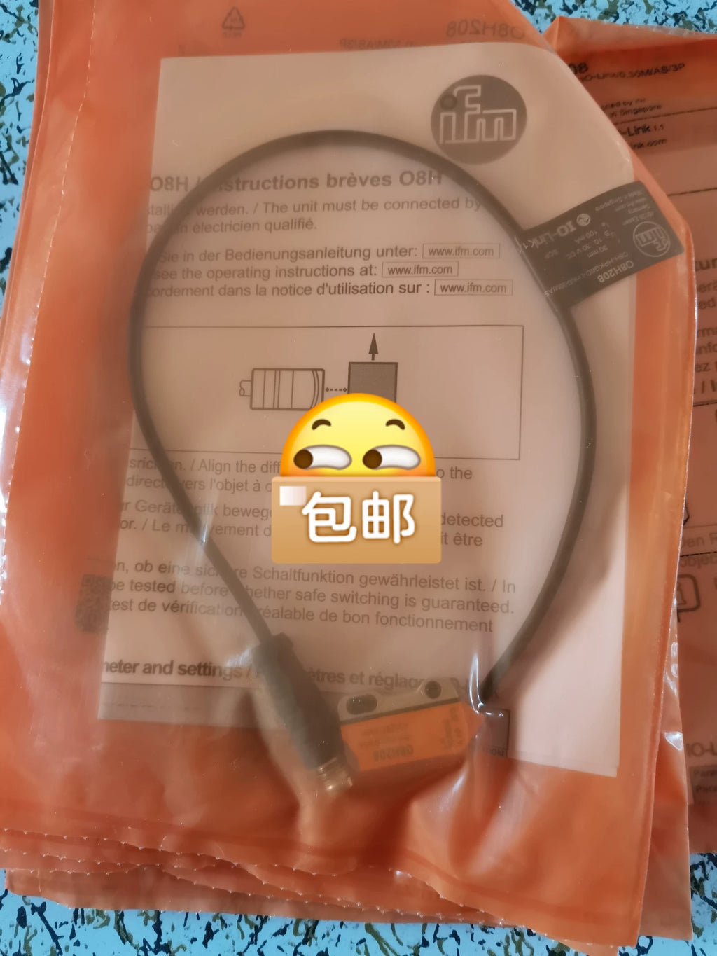 1PC NEW FOR  IFM O8H208  Free ship