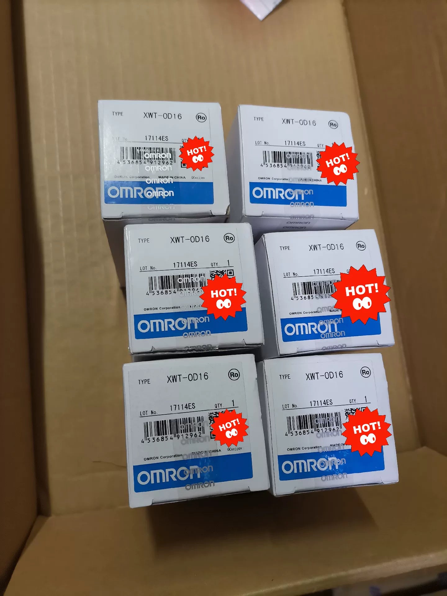 1pc New   Omron XWT-OD16