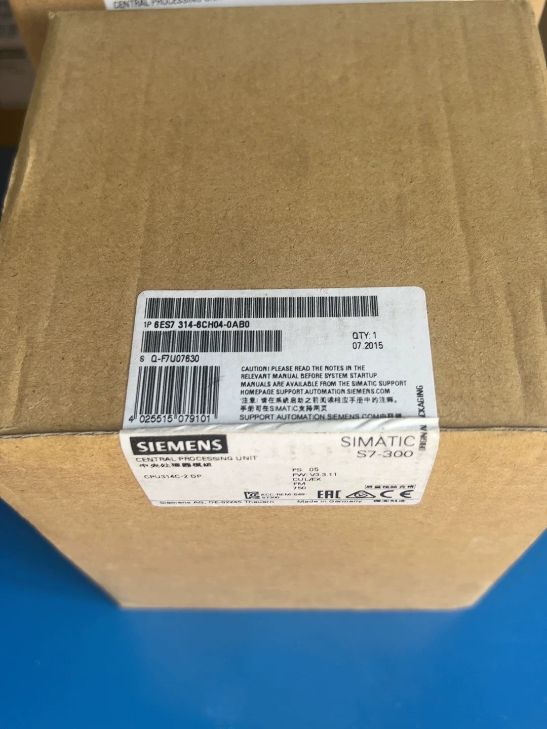 1PC New for Siemenz 6ES7314-6CH04-0AB0