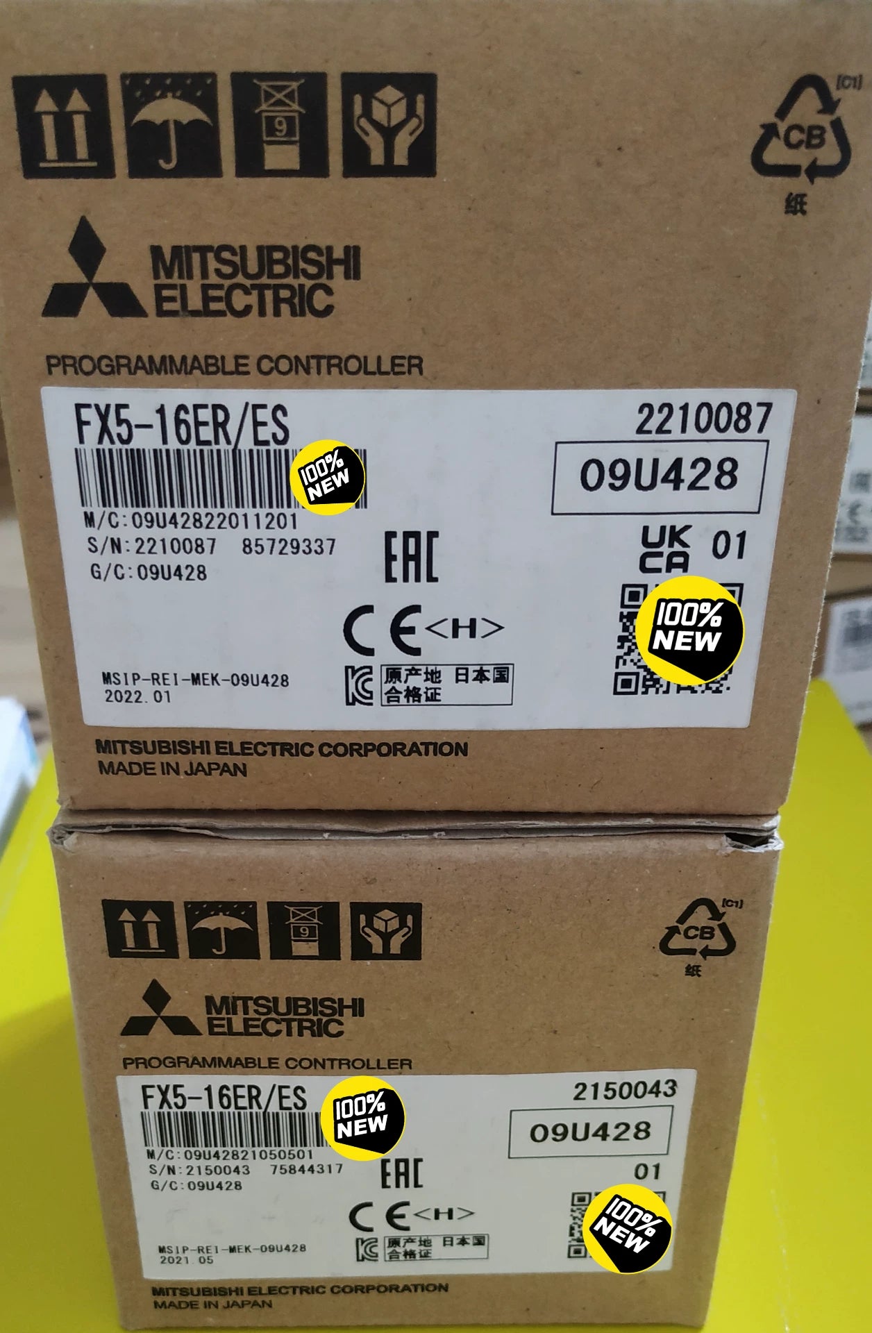 1pc New   Mitsubishi FX5-16ER/ES