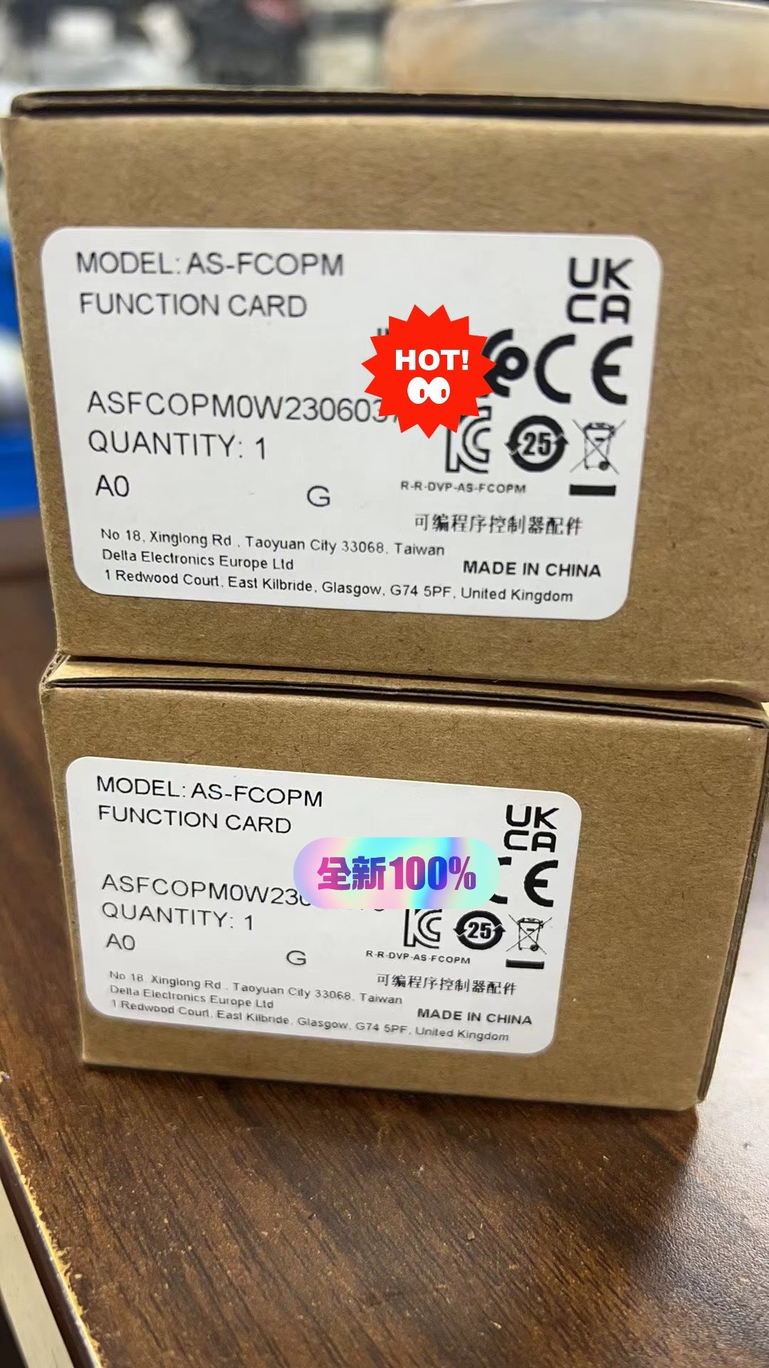 1pc new in box freeshipping Delta AS-FCOPM