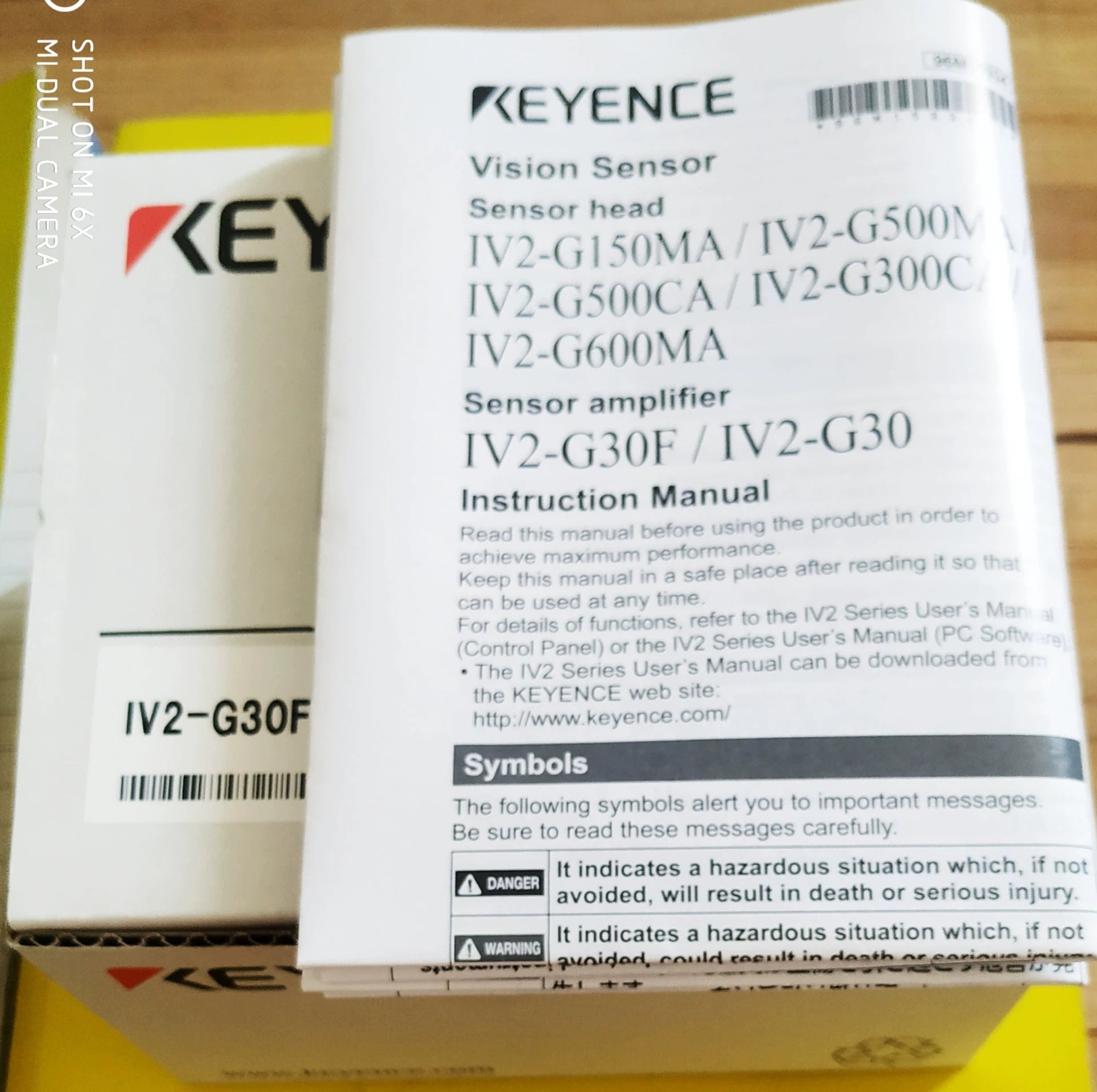 1pc New   KEYENCE IV2-G30F