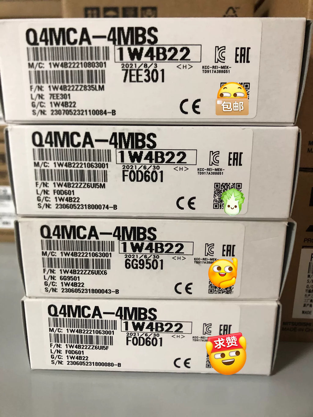 1PC NEW  Mitsubishi Q4MCA-4MBS