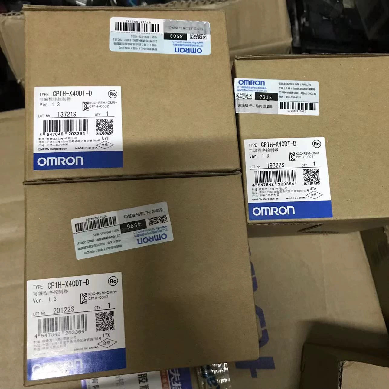 1pc New   Omron CP1H-X40DT-D