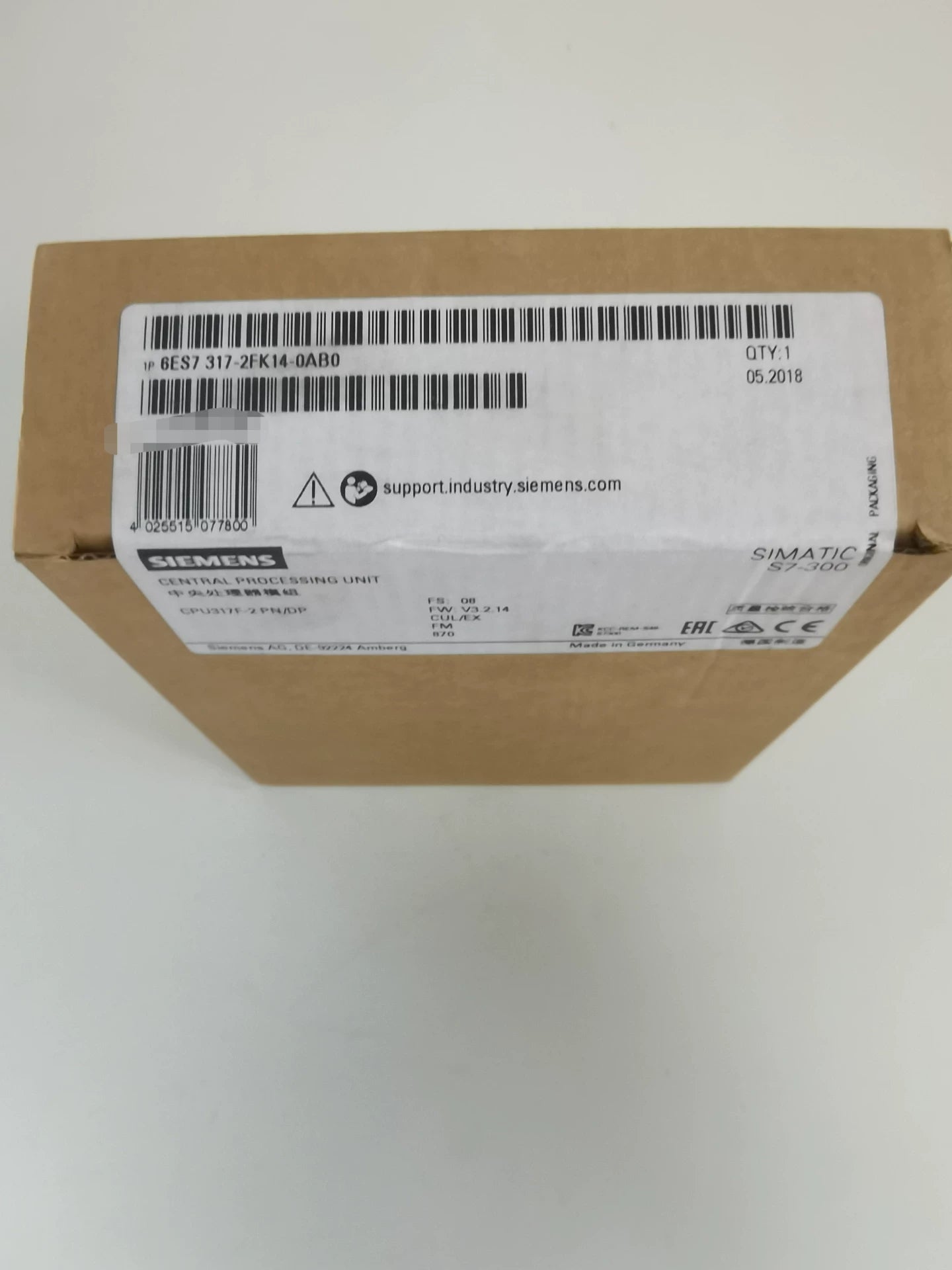 1PC New for Siemenz 6ES7317-2FK14-0AB0