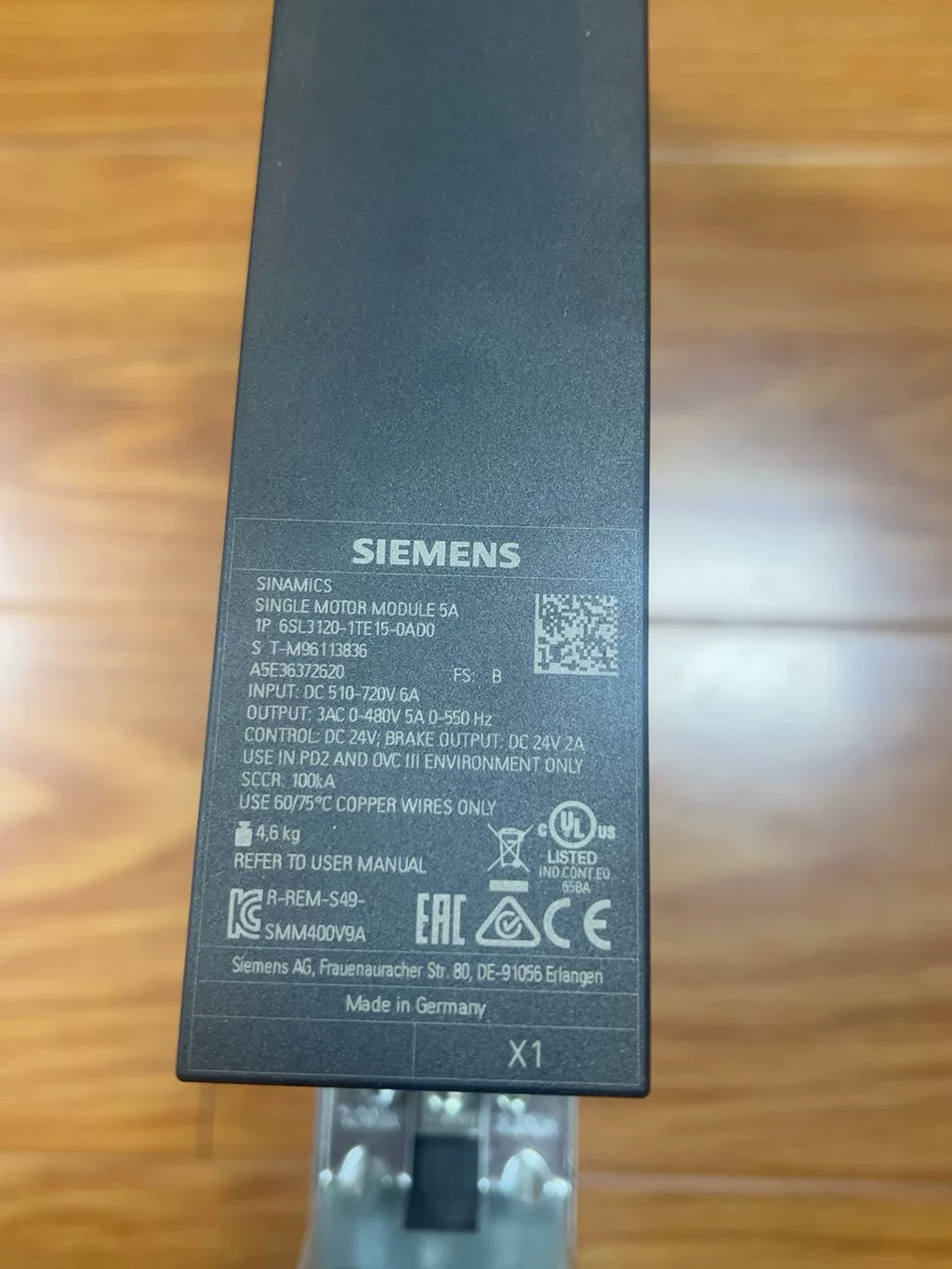 1PC New for Siemenz 6SL3120-1TE15-0AD0