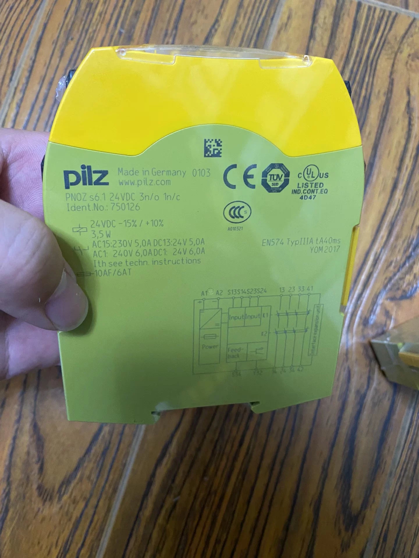 1pc new  PILZ  pnoz s6.1 750126