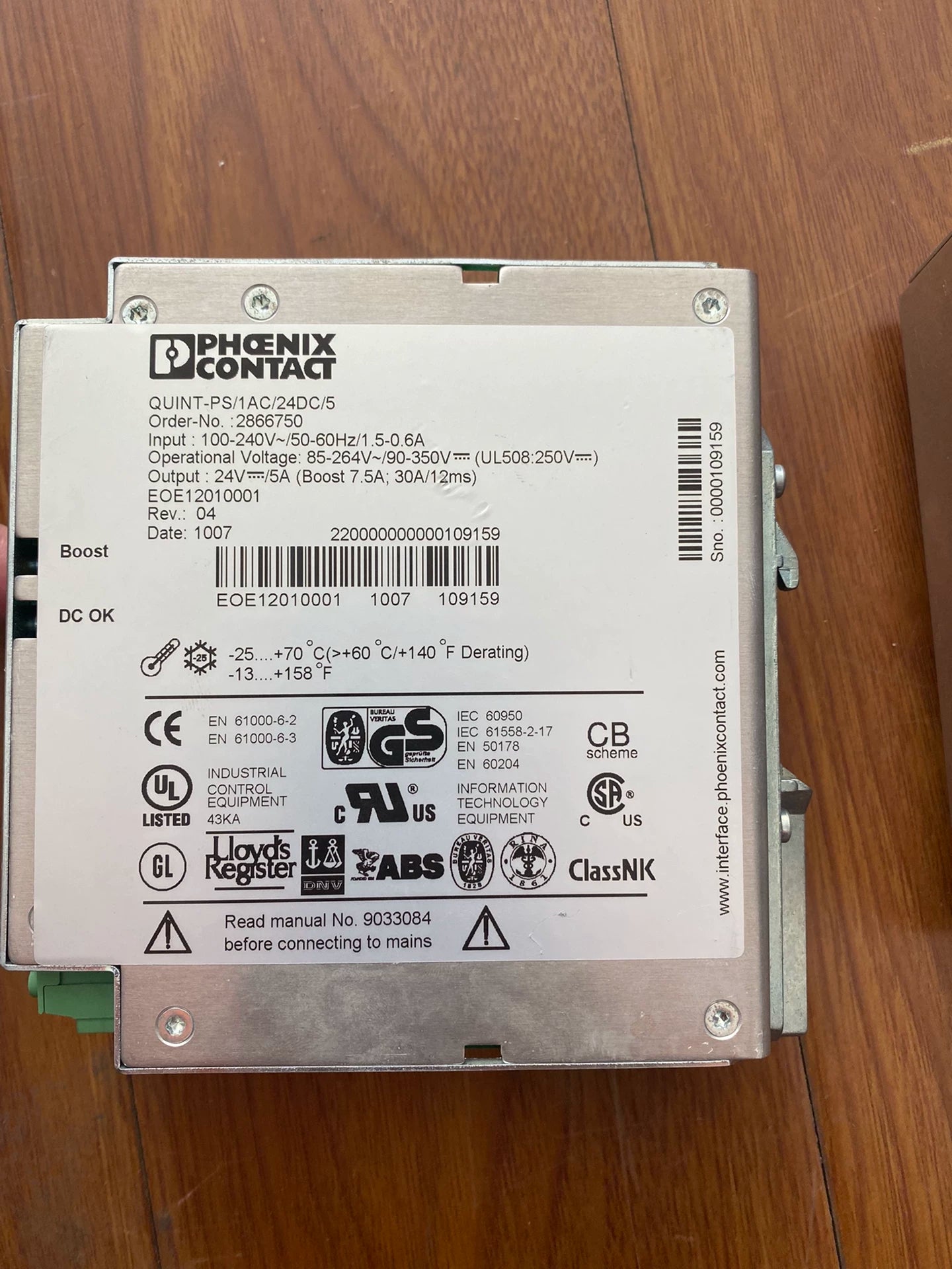 1pc new  phoenix   QUINT-PS/1AC/24DC/5    2866750