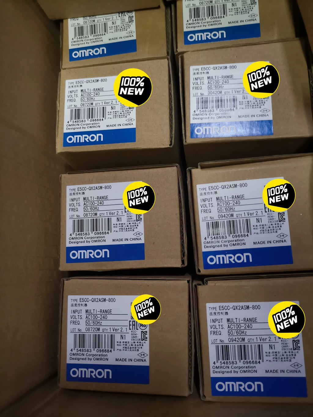 1pc New   Omron E5CC-QX2ASM-800