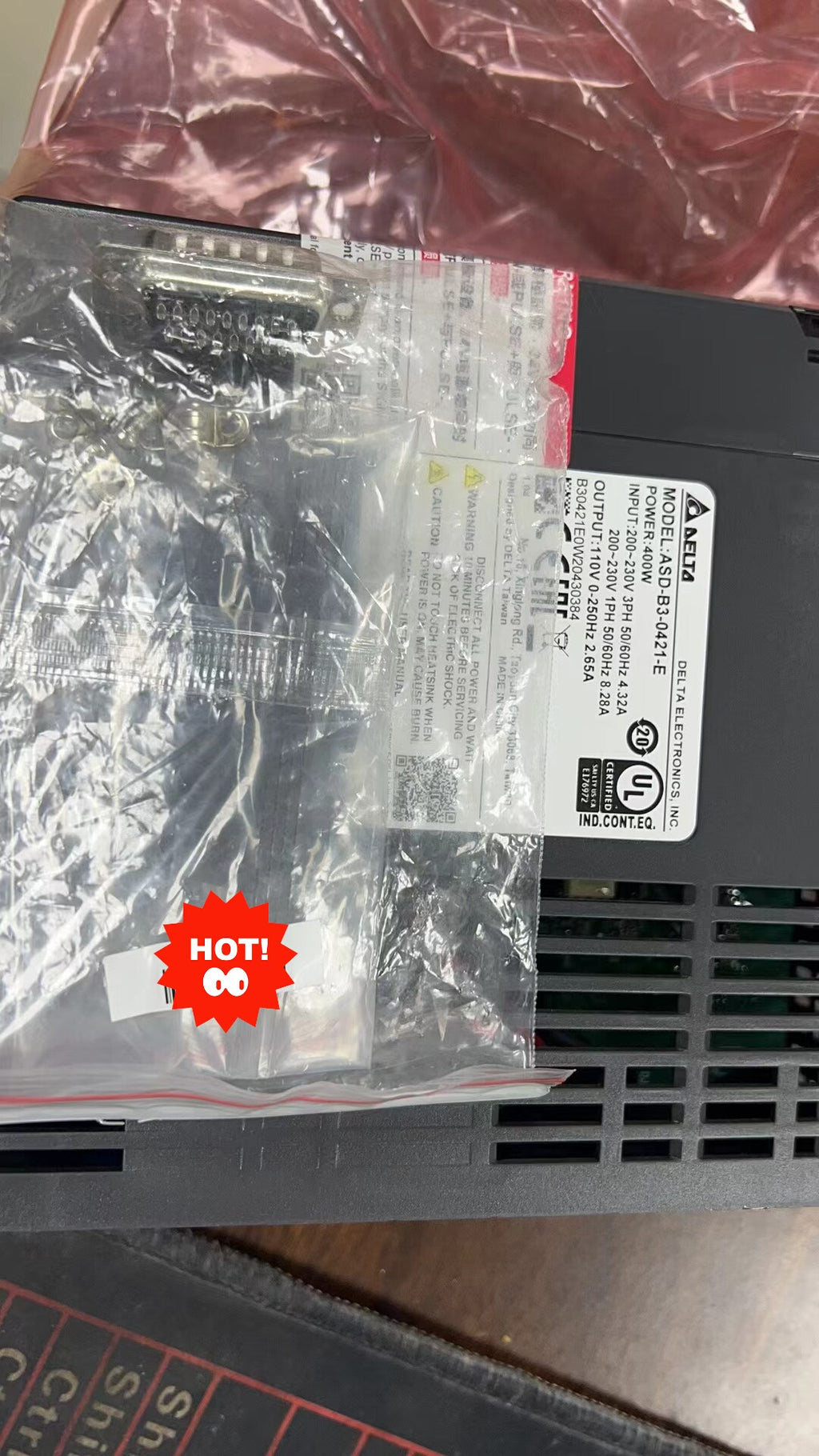 1pc new in box freeshipping Delta ASD-B3-0421-E