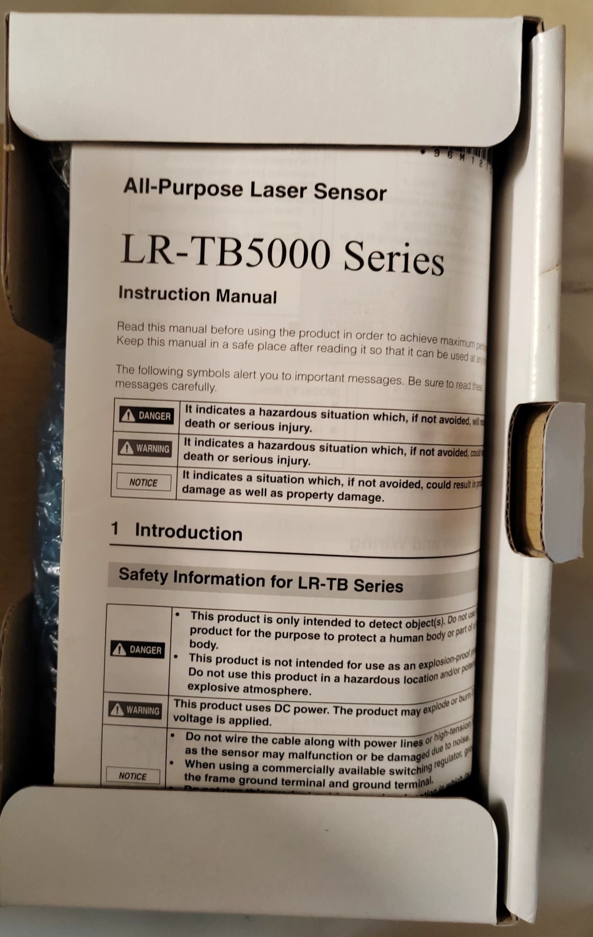 1pc New   KEYENCE LR-TB5000CL