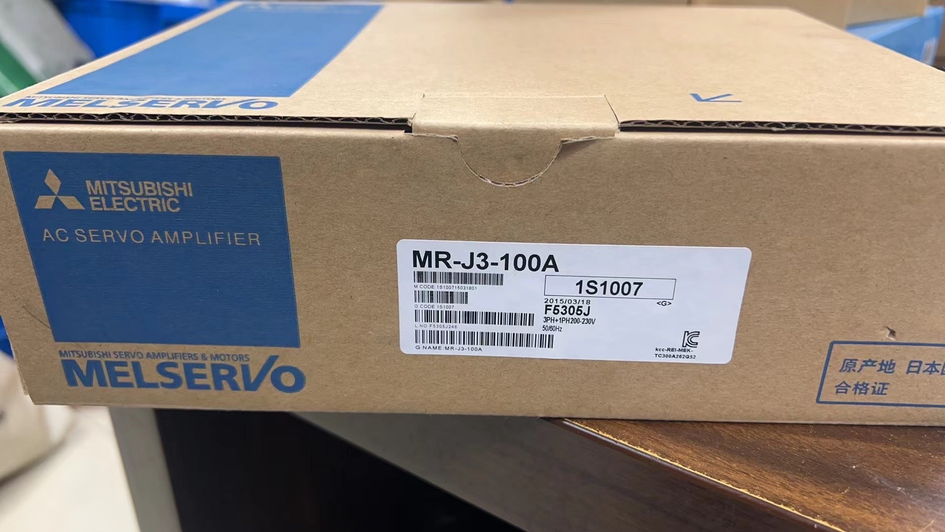 1pc new in box freeshipping Mitsubishi MR-J3-100A