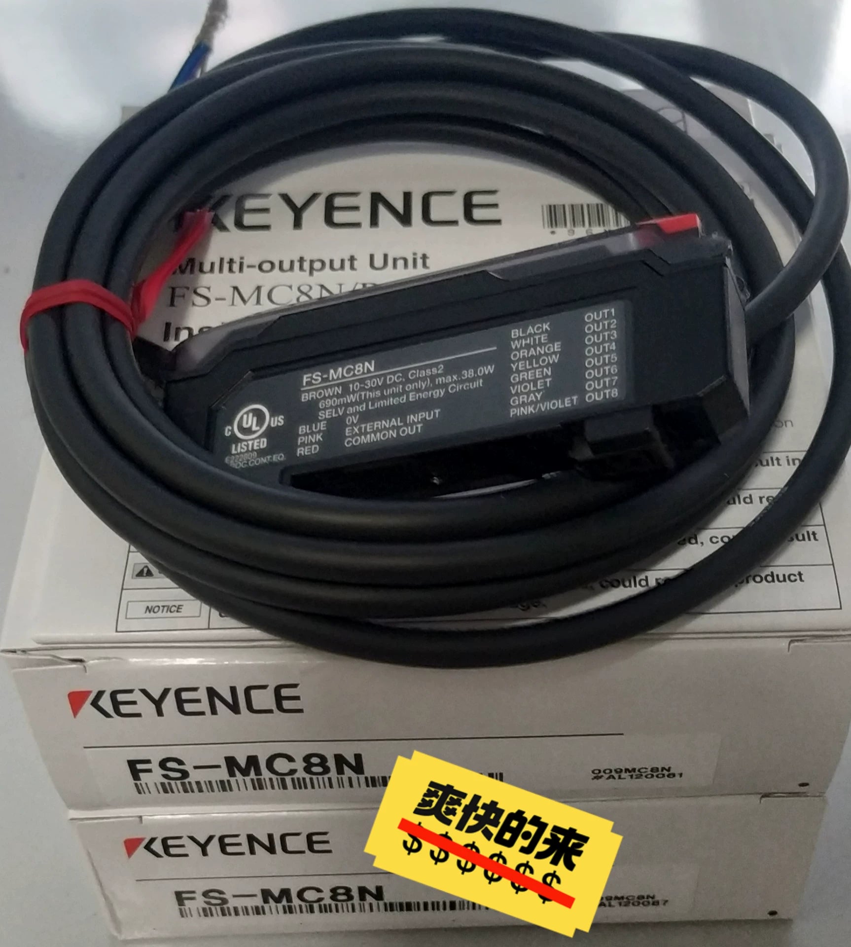 1pc New   KEYENCE FS-MC8N