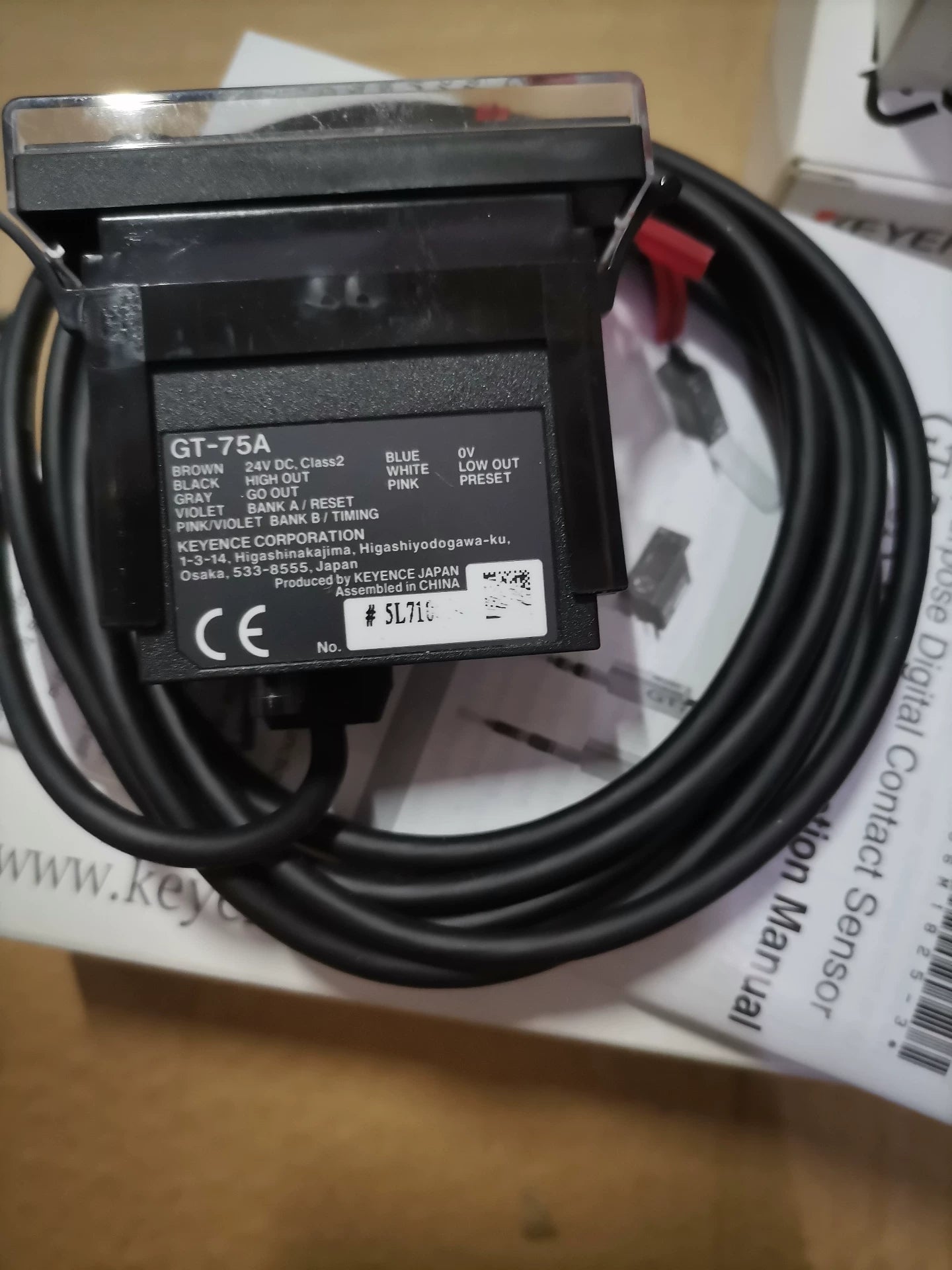 1pc New   KEYENCE GT-75A