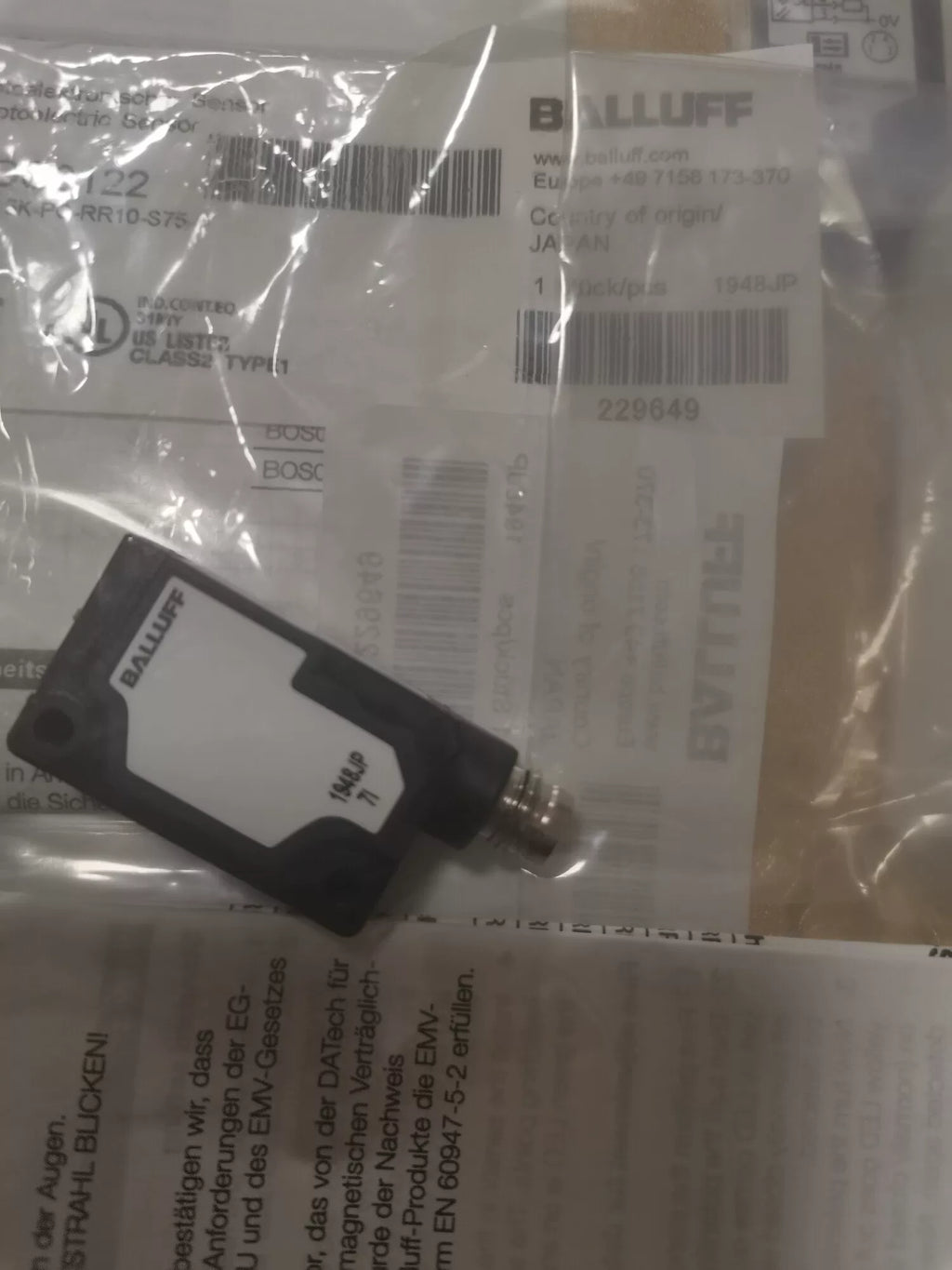 1PC NEW FOR  BALLUFF BOS0122  Free ship