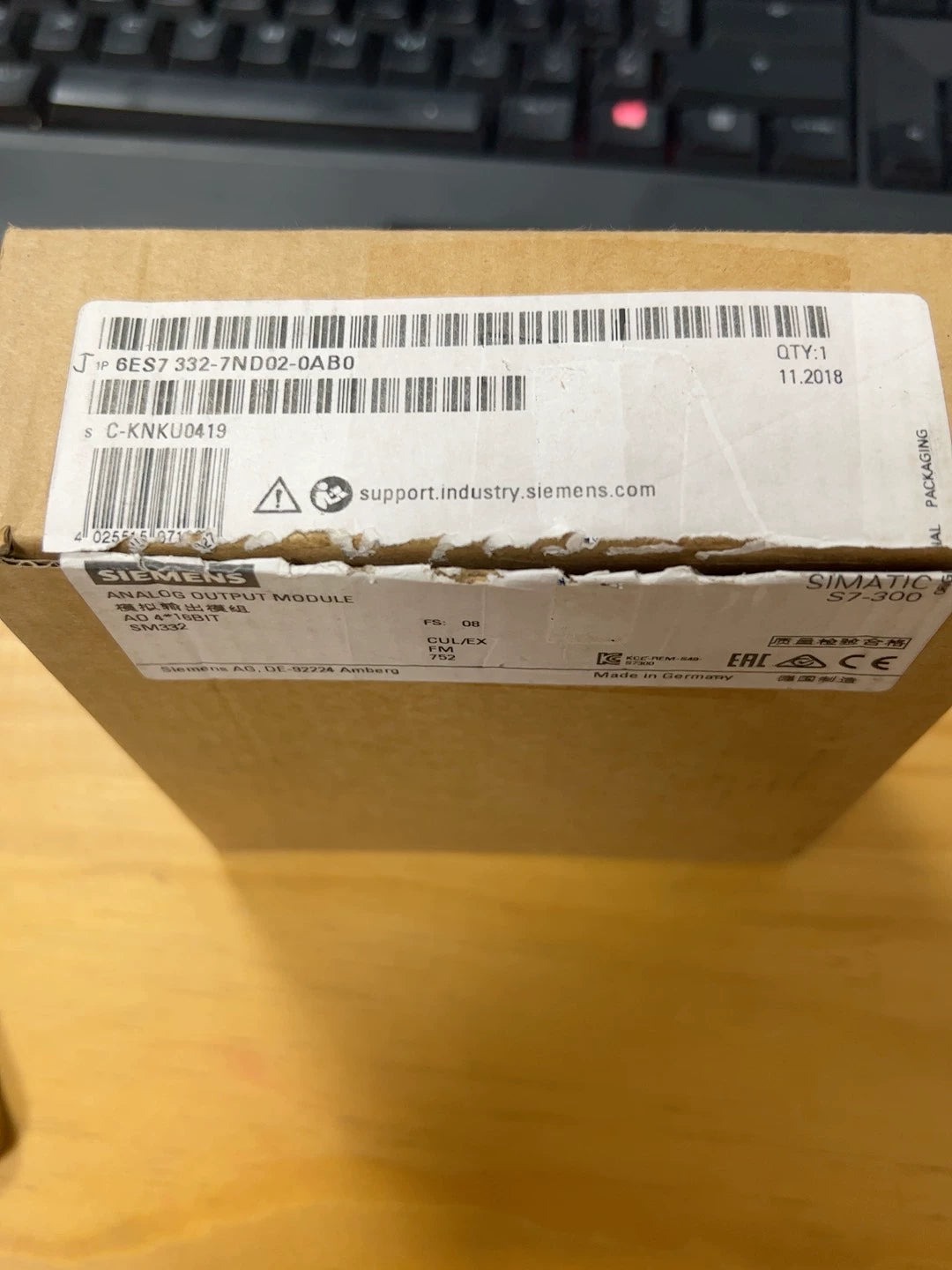 1PC New for Siemenz 6ES7332-7ND02-0AB0