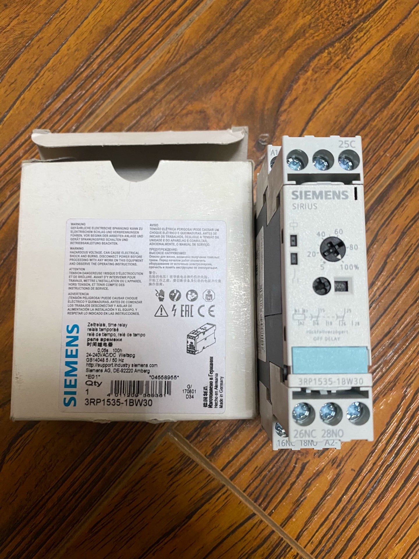 1pc new  SIEMENS 3RP1535-1BW30