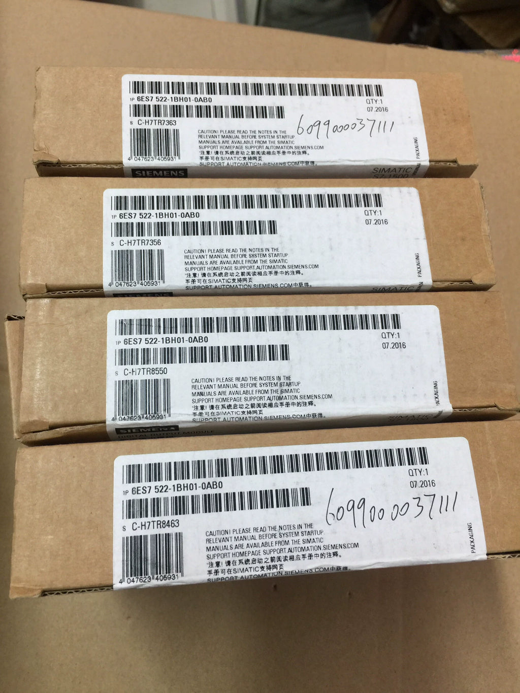 1pc New   SIEMENS 6ES7522-1BH01-0AB0