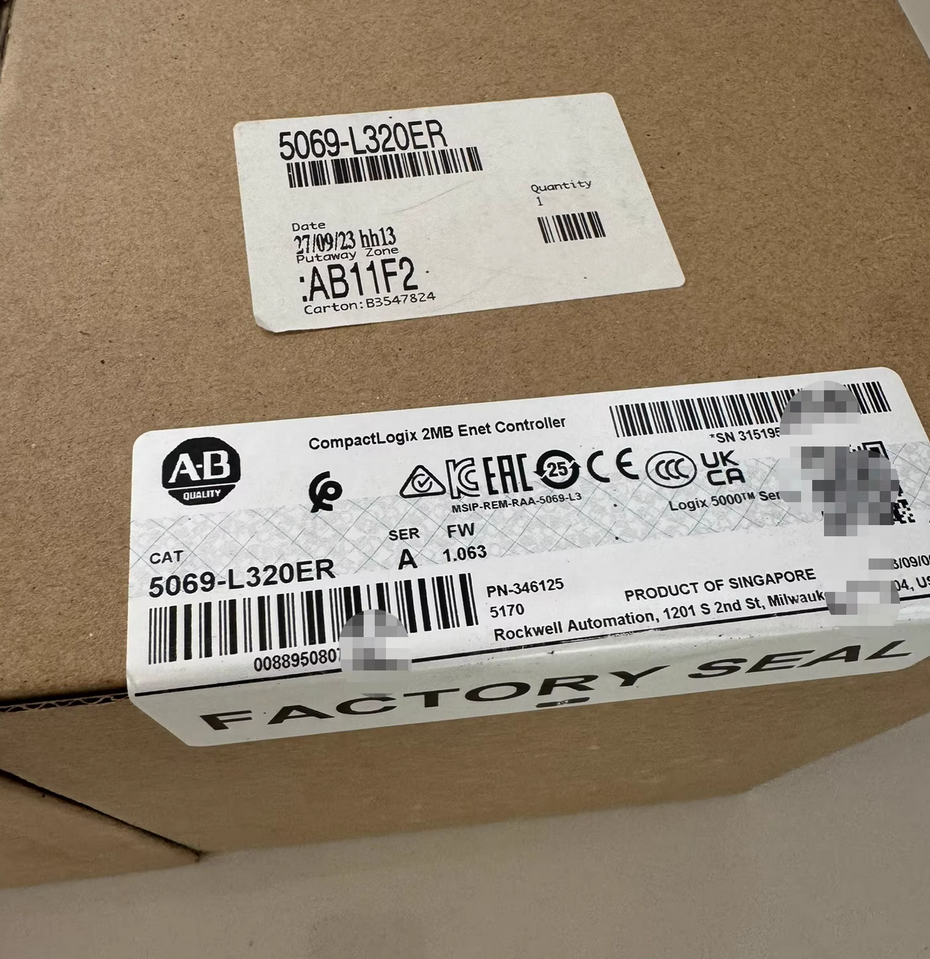 New Rockwell 5069-L320ER PLC